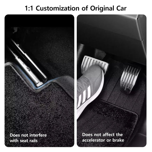 VASTZ TPE Floor Mats for Model Y Juniper 2025 2026 Model 3 Highland 2024-2026 RHD Anti-Slip Trunk Liner for Right Hand Drive Car