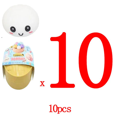In stock hot sales 6 Cm Giant Dumpling 4 Inch Dumpling Stress Bun Anxiety Soft Decompression Dough For Adults Skateboard