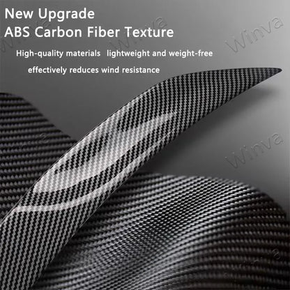 For Tesla Model Y Juniper 2025 2026 Spoiler High Performance Trunk Wings Matte ABS Carbon Pattern Tail Car Modified Accessories