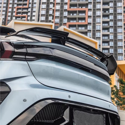 Gloss Black Tail Wing for ZEEKR 001 2021-2026 Modified New Style Top Wing Car Rear Spoiler Auto Accessories