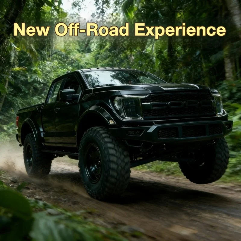 HX New F-150 Raptor 1:12 Large Scale 4WD Off-Road Vehicle Pickup Truck Remote Control Model Car RC Climbing Car Toy F150 Raptor