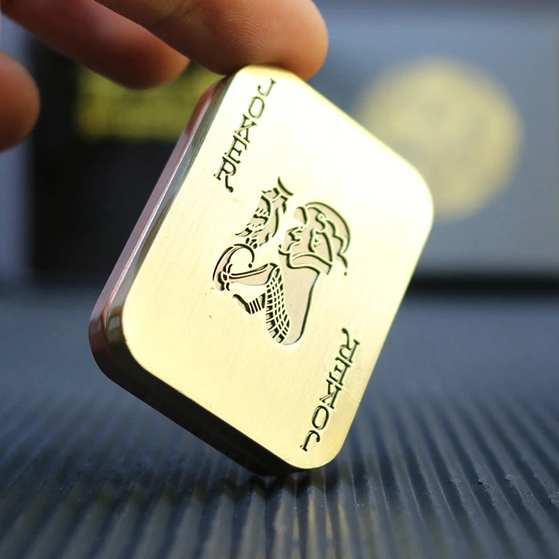 Magnetic Poker Push Card Fidget Toys Adults Anxiety And ADHD Relief Metal EDC Slider Juguetes Antiestres Ansiedad
