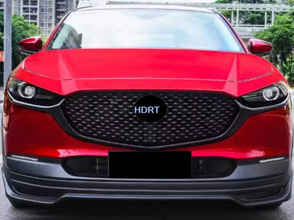 Car Styling Front Bumper Trim Racing Grille Cover Protector Decoration Accessories Exterior Sticker For Mazda CX-30 CX30 2020 +