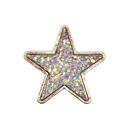 1pcs Golden Metal Shoe Charms Flowers Butterfly Shoe Decorations Four-leaf Clover Hearts Star Pins for Women Girls Favor Gifts