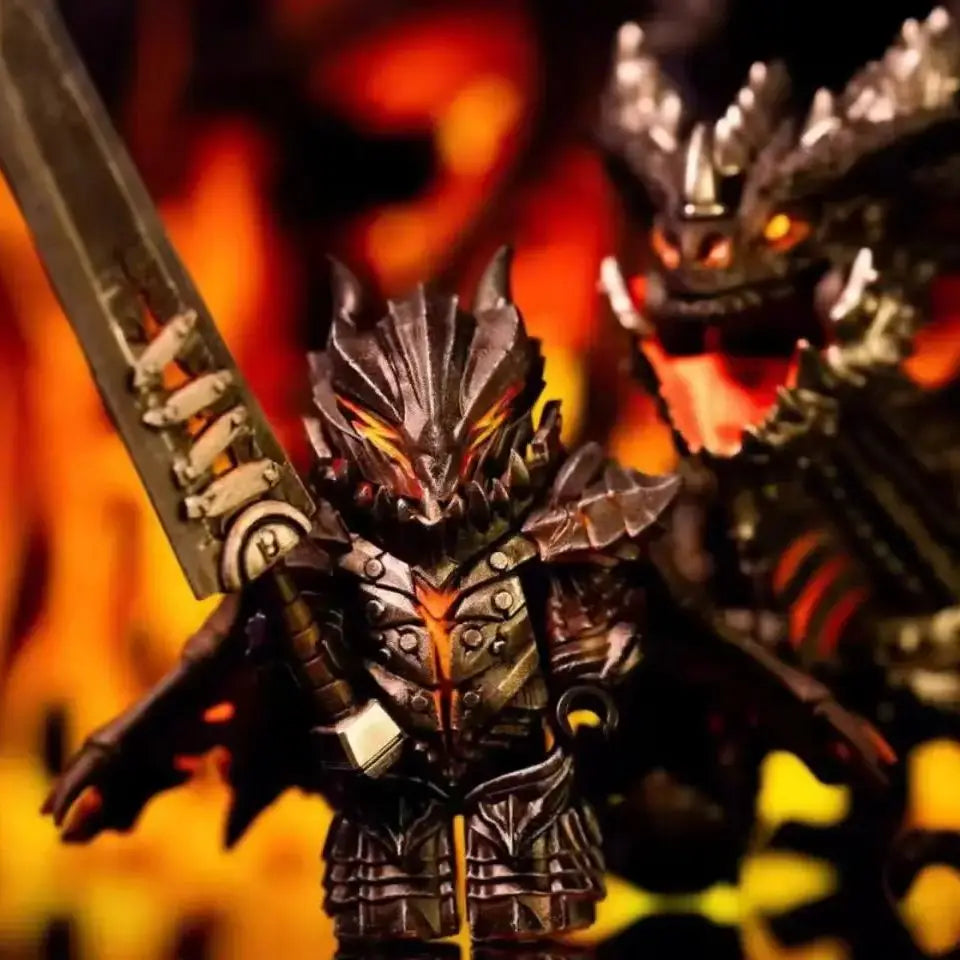 World Of Warcraft Wow Building Blocks Lich King Mini Action Figure Toys Berserk Guts Gus Building Block Figure Holiday gift