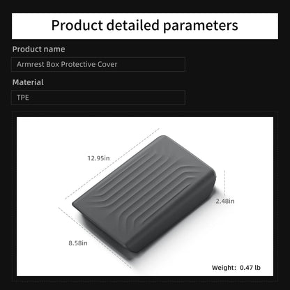 YZ For Tesla Model 3 Y YL Juniper Highland Armrest Pad Soft Case Center Console Box Cover Aanti-scratch 2026 Accessories