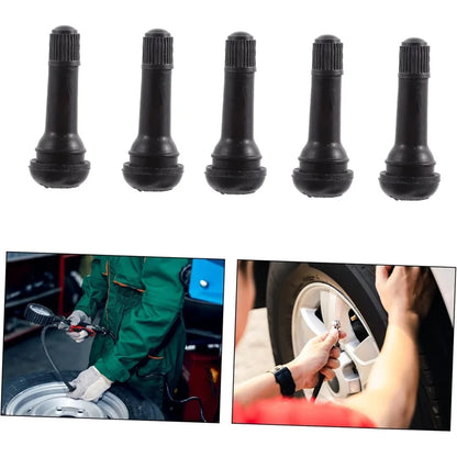 Tubeless Valve Tire Stem Car Replacement Tire Valve Stem Cap Tire Cap 10pcs