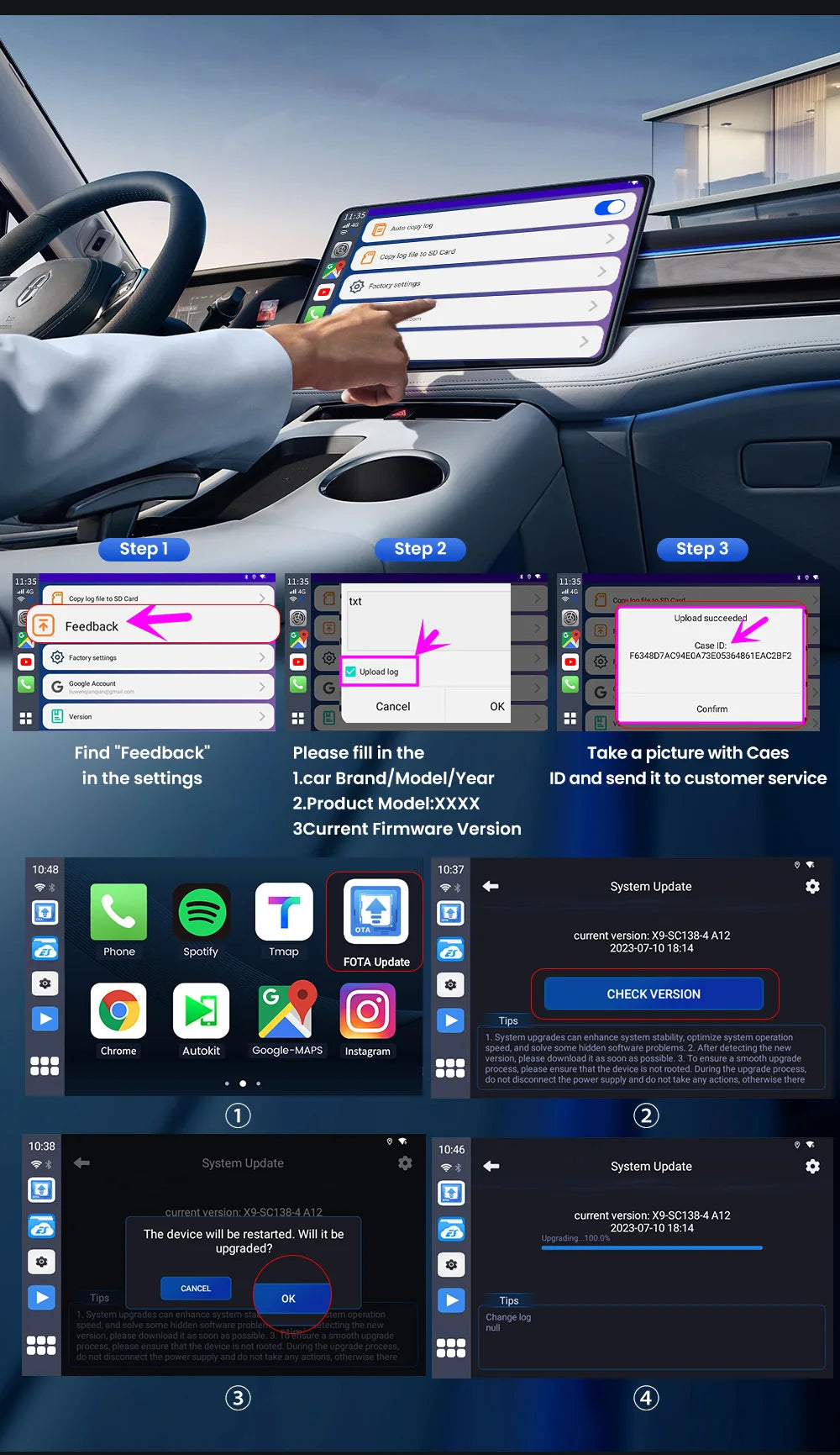 Ultra box 8GB+128GB 5G netAndroid 15.0 SM6350 Ai Box CarPlay Wireless Android Auto Wireless Adapter Support Youtube Netfilx IPTV