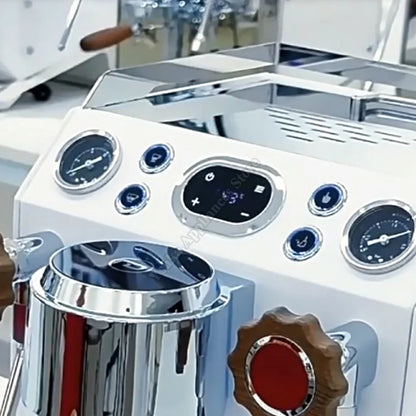 Coffee Maker Household Professional Semi Automatic Italian Coffee Household Small Commercial Milk Tea Shop Machine