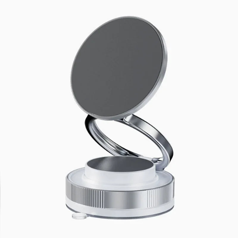 Magnetic Car Phone Holder 360° Rotatable Foldable & Adjustable Magnetic Auto Mount ,Suction Cup Phone Holder for Car/Mirror