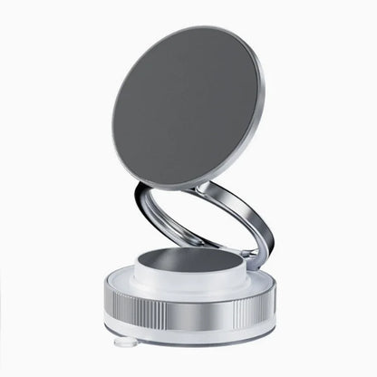 Magnetic Car Phone Holder 360° Rotatable Foldable & Adjustable Magnetic Auto Mount ,Suction Cup Phone Holder for Car/Mirror