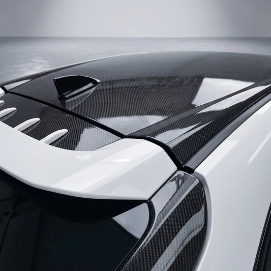 Glossy PET 6D Carbon Fiber Black Car Vinyl Wrap Film Self Adhesive Carbon Fiber Car Roof Color Change Decor Film Air Bubble Free