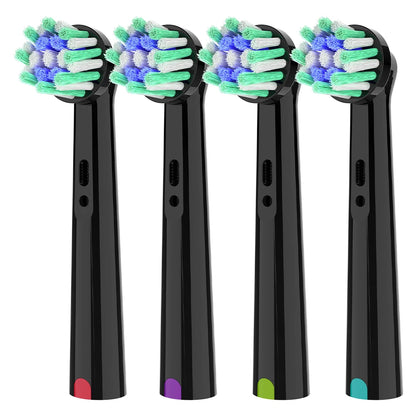 Compatible with Oral B Electric Toothbrush Cross Action Replacement Brush Heads Refills, Toothbrush Head for OralB 1000 100 1500