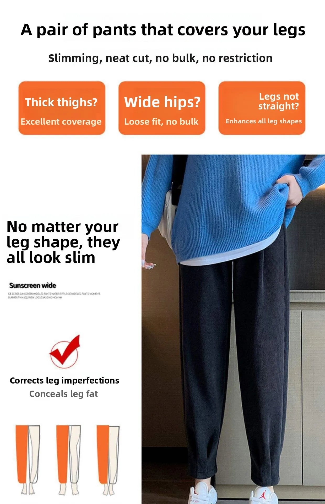 Autumn Winter High Waist Loose Thickened Fleece Harlan Pants Women's Casual Trousers Carrot Style Comfortable Loose Fit