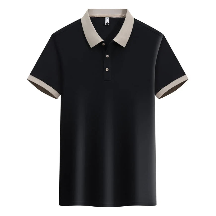Polos Custom Company Logo Summer Short Sleeves T Shirt for Women Wrinkle-resistant Fabric Men's Overalls Resturant Uniforms Tees