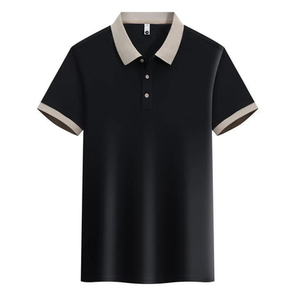 Polos Custom Company Logo Summer Short Sleeves T Shirt for Women Wrinkle-resistant Fabric Men's Overalls Resturant Uniforms Tees