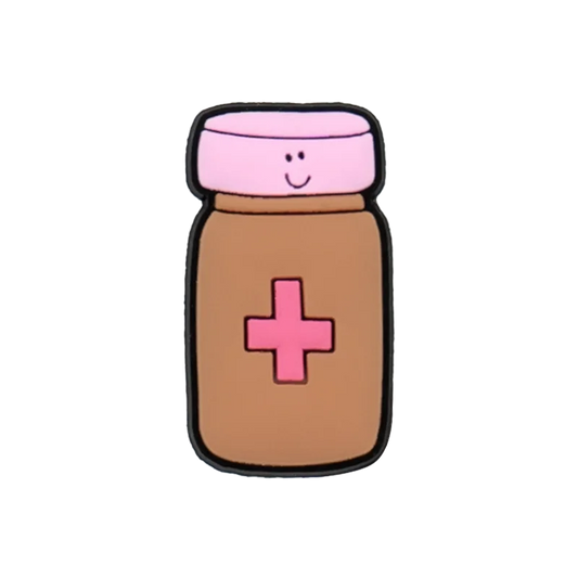 1/25PCS Cute Food & Health Theme PVC Shoe Charms for Clogs, Milk Carton, Ambulance, Tennis Ball DIY Accessories for Kids & Teens