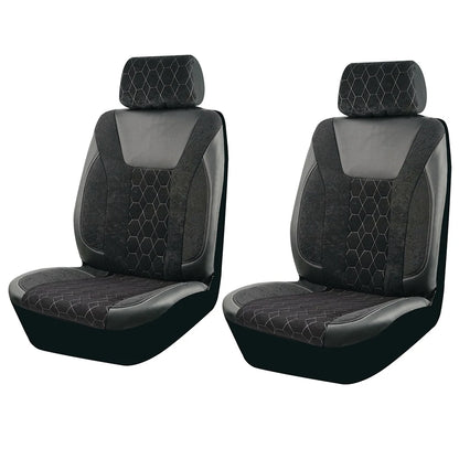 Universal 4mm Sponge Flannel Leather Winter Car Seat Covers Fit for most Car Suv Truck Van Car Accessories Interior