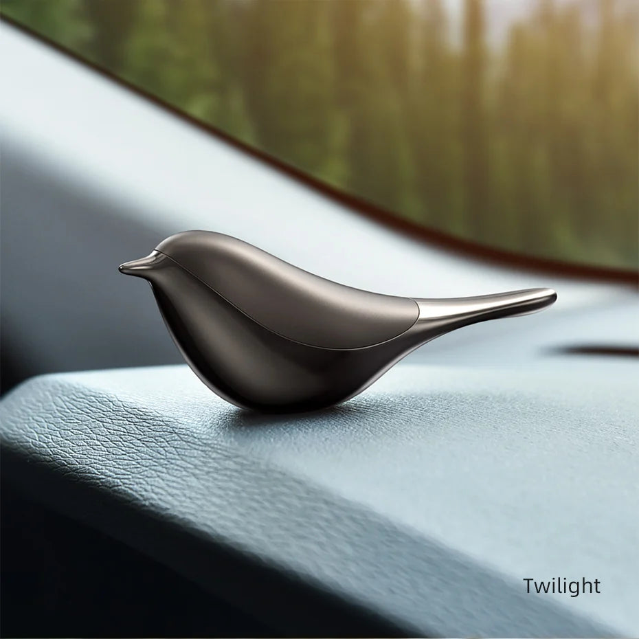 Car Air Freshener Aromatherapy Lucky Bird Diffuser Solid Lasting Perfume For Auto Interior Decoration Air Purification Pendant