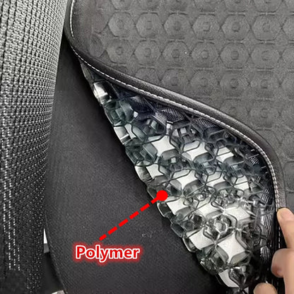 Car Gel Seat Cushion Silicone Mat Cool Gel Cooling Pad Universal Four Season Breathable Ventilate Vehicle Protector Mat Pad