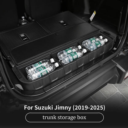 For Suzuki Jimny 3 Door 2019 2025 Trunk Storage Box Organizer Universal Left Right Accessories
