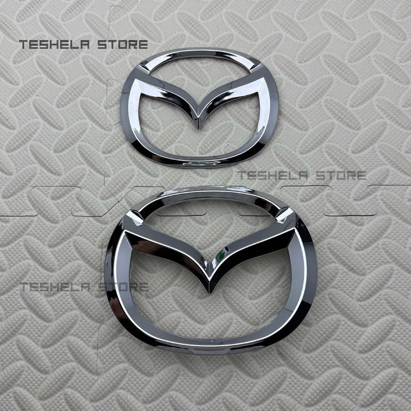 Car Front Hood Emblem Logo RearTrunk Badge For MAZDA 2 Bonnet Badge Rear Trunk Stickers Demio 2009-2025 14CM 12.5CM 11.5CM10.5CM