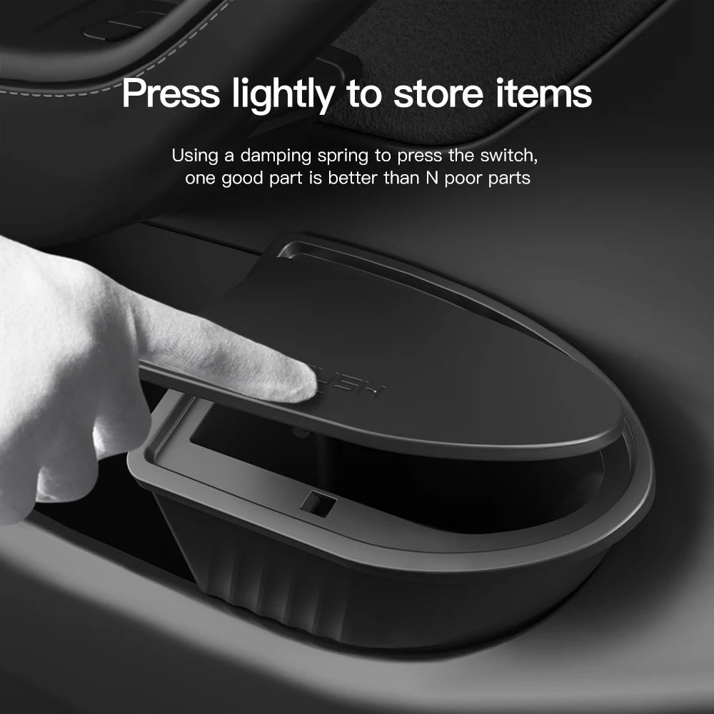 YZ  For Tesla 2025 Model 3 Y Highland Juniper Door Storage Box Tesla Door Trash Can Interior Storage Modification Accessories