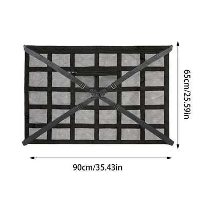 NEW Car Ceiling Cargo Net Strong Load-Bearing Mesh Auto Roof Storage Net Pocket Travel Supplies Car Stowing Tidying Accessories