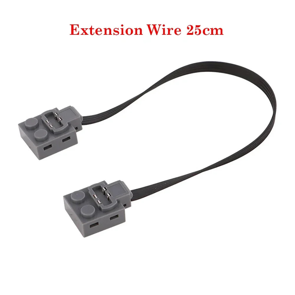 MOC Power Functions Parts Technical Servo Train Buggy M Motor 8883 Modified IR Remote Power Group Sets Lithium Battery Box 9686