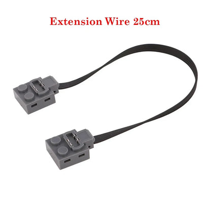 MOC Power Functions Parts Technical Servo Train Buggy M Motor 8883 Modified IR Remote Power Group Sets Lithium Battery Box 9686
