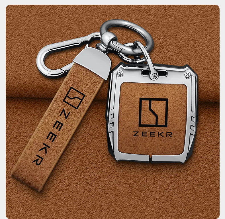 2025 ZEEKR 001 Keycase 7x 9x 007 009 Mix Car Specific Protective Shell Chain Keybag for Men and Women