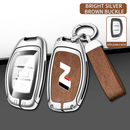 Modern High-End Hyundai Key Cover Suitable for N LINE N IX35 IX25 Tucson Sonata Car Key Case Luxury Design Vehicle Accessories
