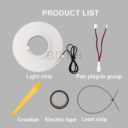 Customized For Toyota Previa Estima Tarago Car LED Trunk Light Interior Atmosphere Light Tail Box Lighting Car Accessories