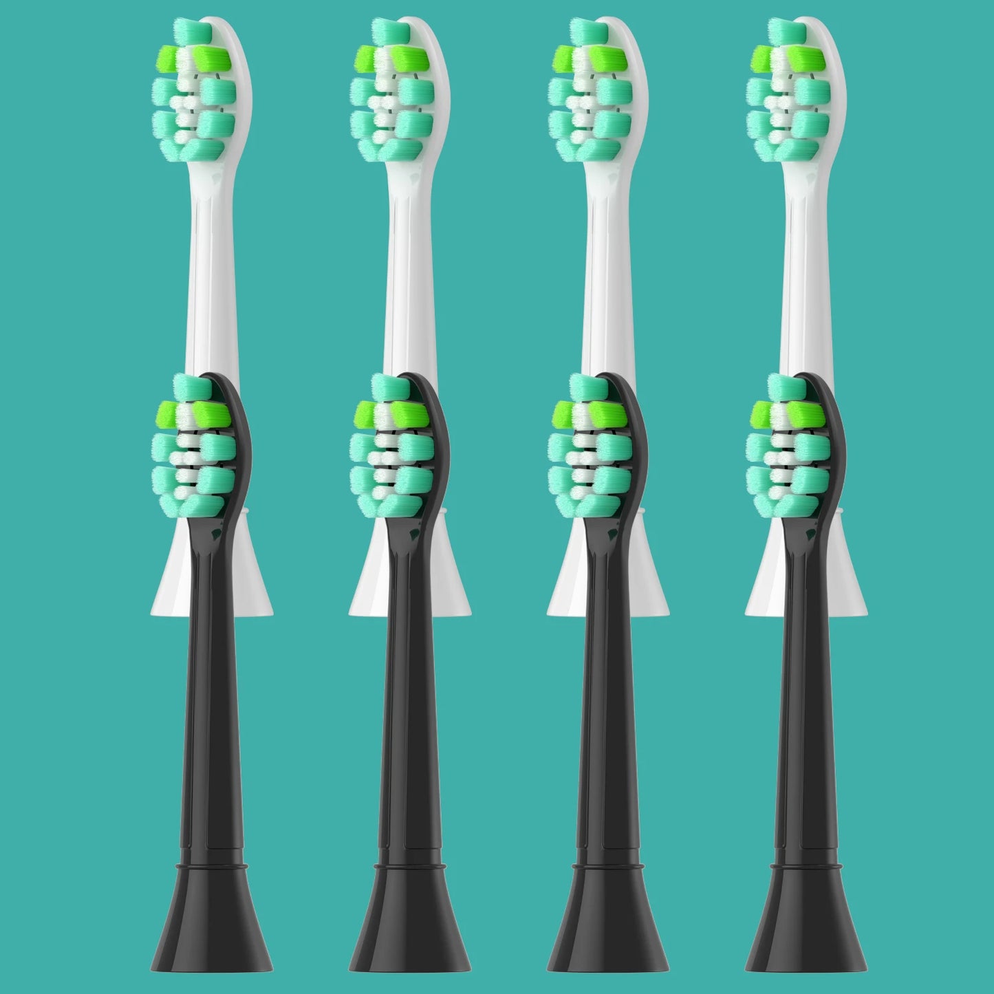 4-16pcs Replacement Toothbrush Heads for Phillips Sonicare Electric Toothbrush Click-on Handles,Soft Dupont Bristles Replacement