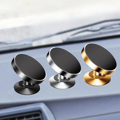 Magnetic Phone Holder for Car, Magnetic Car Mount for Cell Phone, 360° Rotation Universal Car Holder Fits All Smartphones