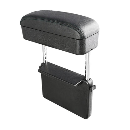 Car Armrest Box Adjustable Elbow Support Seat Gap Organizer Cushion Fit Cars SUV Truck Ergonomic Comfort Drive