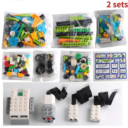 WeDo 2.0 Core Set Programming Robot STEAM 45300 Electronic Building Blocks DIY Educational Toys Gift for Kid Without Storage Box