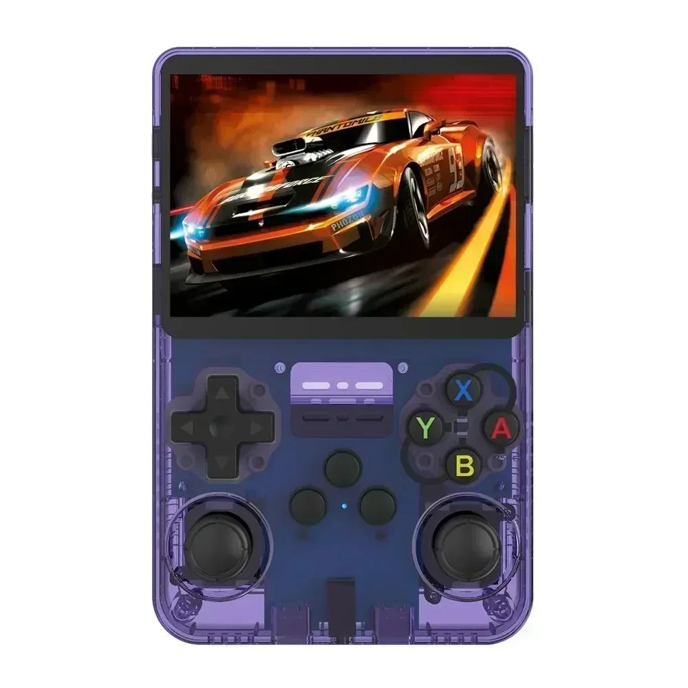 Retro Handheld Game Console R36S 3 5 Inch IPS Screen 64GB 128GB 256GB Portable Gaming Device with Built in Games