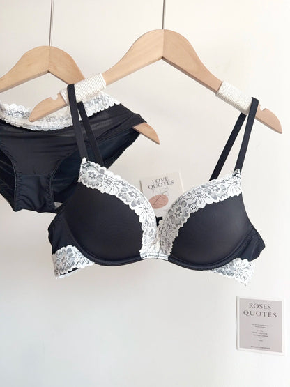 Sexy Leopard Print Lingerie Set Women Wireless Invisible Small Bust Lift, Adjustable A To C Cup, Sheer Lace Pure Style,soft S-XL