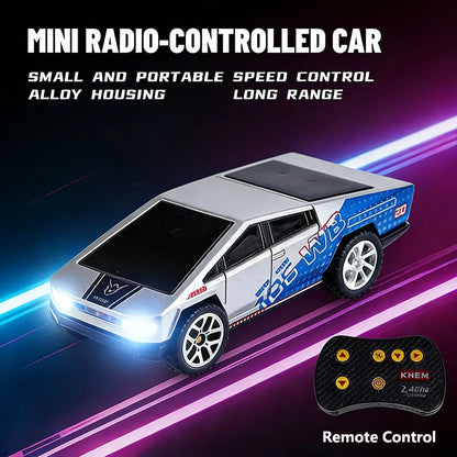 2026 Upgraded RC Car 1:64 Mini Alloy RC Drift Car Easy to Carry, 60mins Life.  Exquisite Gift Box An Ideal Toy Gift for Children