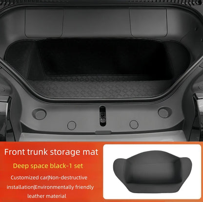 Car Full Surround Front Trunk Mat Fit For BYD Leopard 3 Titanium 3 Auto  Front Trunk Leather Storage Decorative Upgrade Pad