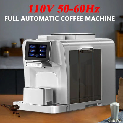 LX AC-T6 Fully Automatic Coffee Maker 11 Type Fancy Coffee Electronic Refrigerated Milk Tank Latte Espresso Coffee Machine