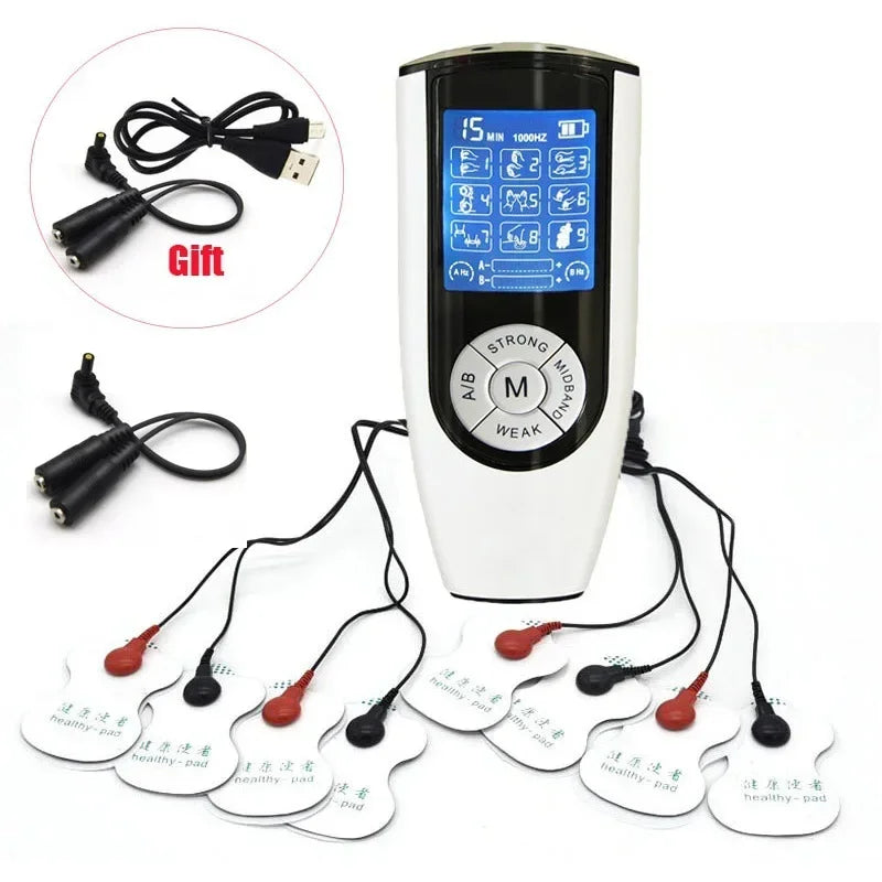 E-Stimulation Electro Massage Full Body Massager Physiotherapy For Couples Sex Toys Electric Shock Pacth Pads Nipple Clitoris