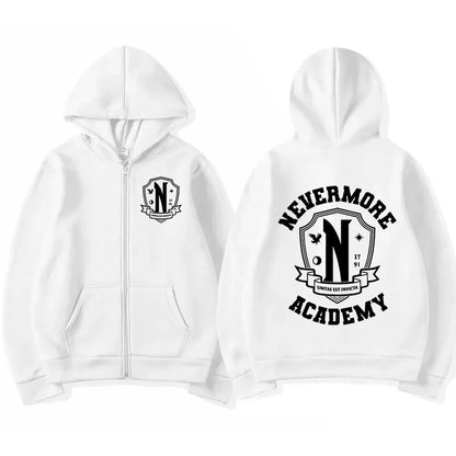 2025N Printed Hoodie Women Men Casual High Street Hip Hop Y2K Long Sleeve Fleece Sweatshirts Fall Winter Fashion Jacket Coat