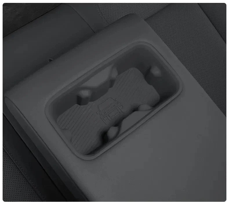 For Chery ICAR V27 2026 Silicone Cup Holder Mat Wireless Charging Anti Slip Pad Tailgate Storage Box Interior Accessories Kit