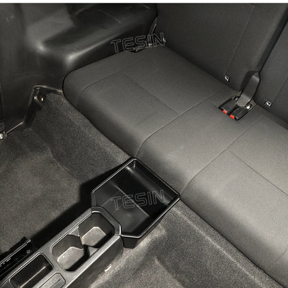 TESIN Car Rear Center Storage Box Organizer for Suzuki Jimny JB74 2/4 Door 2019 2020 2021 2022 2023 2024 Up Interior Accessories