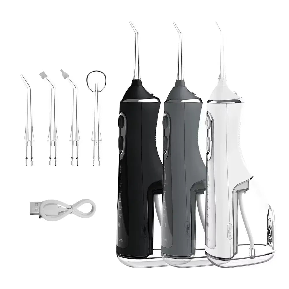 Electric Oral Irrigator Portabal Intelligent Water Flosser 5-speed Adjustment Waterproof Teeth Cleaner Mouth Washing Machine