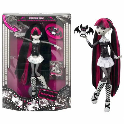 Monster High Reel Drama Lagoona Blue G1 Classic Black White Reproduction Collectible Fashion Doll For Adult Collectors
