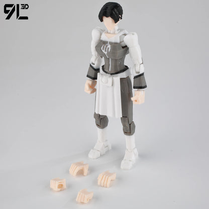 9L3D Printed Invincible Tech Jacket Toys Action Figures Titan13 T13 Dummy 13 Superheroes Multi-Jointed Movable Shapeshift Toys