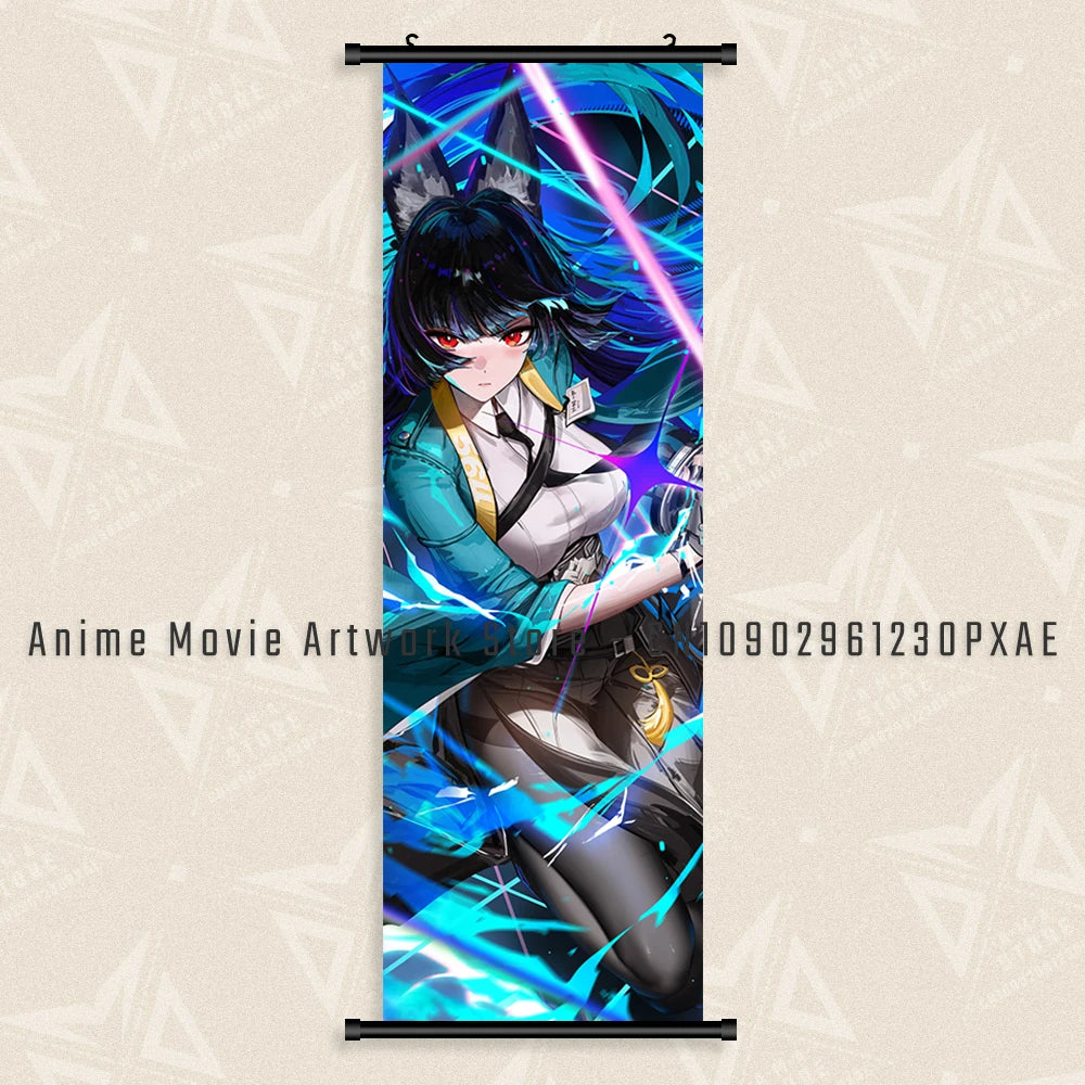 Zenless Zone Zero Game Figures Home Decor Prints Painting Pictures Wall Art HD Kawaii Canvas Poster Bedside Background No Frame